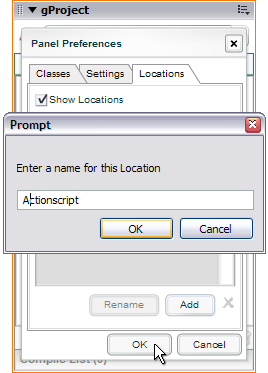 Choose a name for your location Choose a name for your location