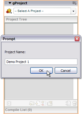 Choose a name for your Project Choose a name for your Project