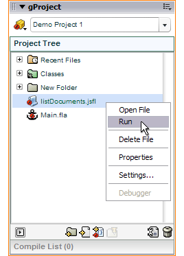 Run JSFL Files Run JSFL Files